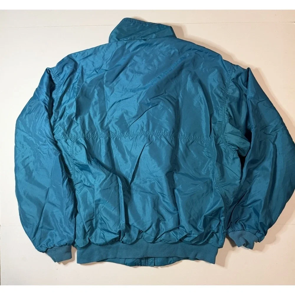 Vintage Patagonia Fleece Lined Bomber Jacket Size Large Full Zip USA Made